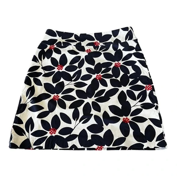 Talbots floral pattern skirt size 14P - Picture 5 of 8